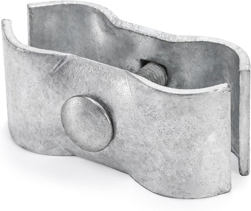 WRINGKIT 10 Pack Dog Kennel Clamps, 1-3/8" Chain Link Fence Panel Clamps, Galvanized Pipe Panel Frames, Chain Link Fence Hardware for Temporary Dog Kennels, Chicken Coops, Metal Cage - Image 5